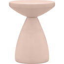 Meridian Anika Pink Iron Side Table IMAGE 3