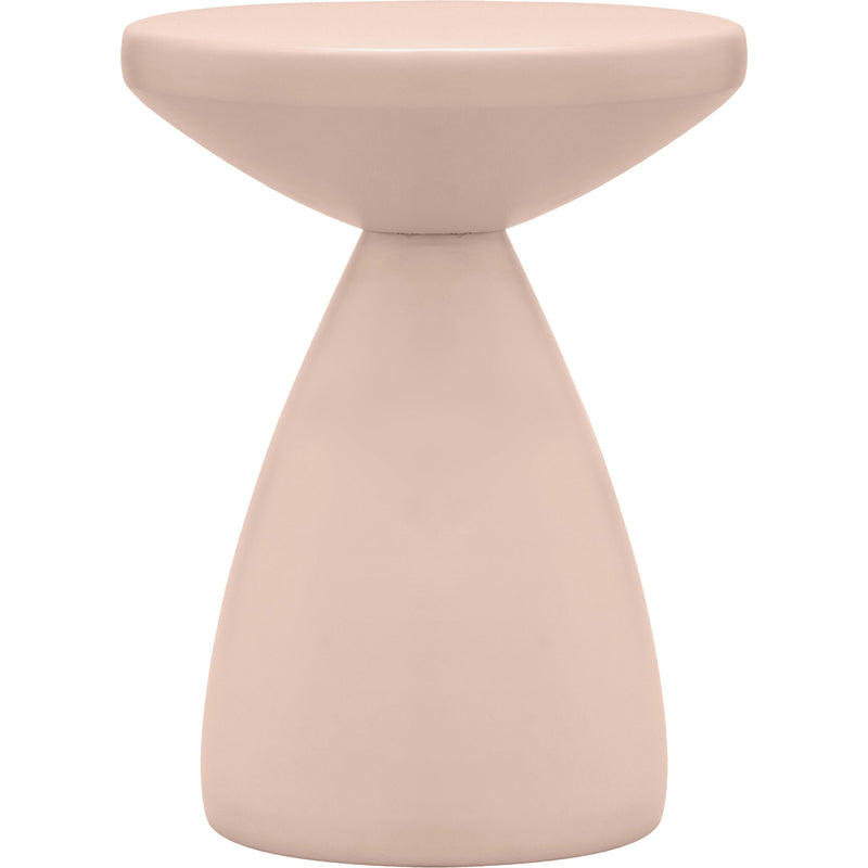 Meridian Anika Pink Iron Side Table IMAGE 3