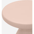 Meridian Anika Pink Iron Side Table IMAGE 5