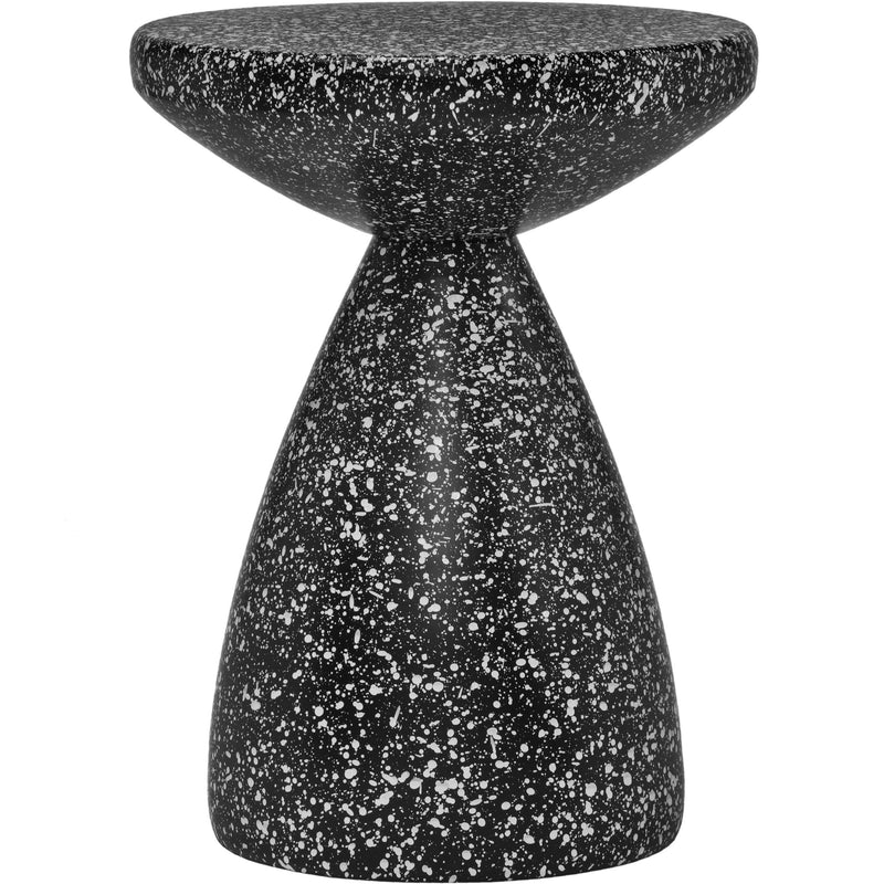 Meridian Anika Black Iron Side Table IMAGE 3