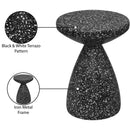 Meridian Anika Black Iron Side Table IMAGE 8