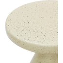 Meridian Anika Cream Iron Side Table IMAGE 5