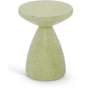 Meridian Anika Green Iron Side Table IMAGE 1