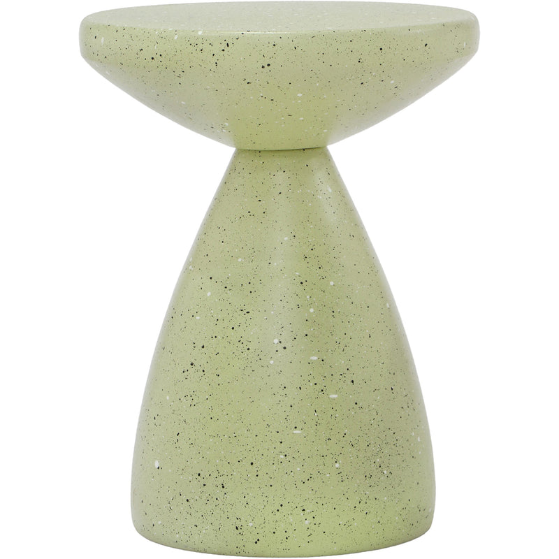 Meridian Anika Green Iron Side Table IMAGE 3