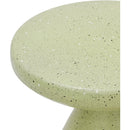 Meridian Anika Green Iron Side Table IMAGE 5