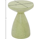 Meridian Anika Green Iron Side Table IMAGE 7