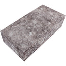 Meridian Piazza Brown Marble Finish Concrete Coffee Table IMAGE 6