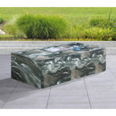 Meridian Piazza Green Marble Finish Concrete Coffee Table IMAGE 3