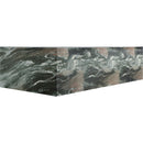 Meridian Piazza Green Marble Finish Concrete Coffee Table IMAGE 5