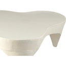  Meridian Bourges Cream Aluminum Coffee Table IMAGE 4
