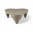  Meridian Bourges Taupe Aluminum Coffee Table IMAGE 1