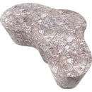 Meridian Monza Brown Marble Finish Concrete Coffee Table IMAGE 6
