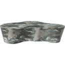 Meridian Monza Green Marble Finish Concrete Coffee Table IMAGE 4