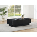 Meridian Oakmont Black Coffee Table IMAGE 2