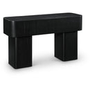 Meridian Oakmont Black Console Table IMAGE 1