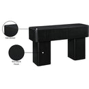 Meridian Oakmont Black Console Table IMAGE 7