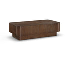 Meridian Oakmont Brown Coffee Table IMAGE 1