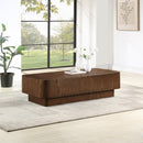 Meridian Oakmont Brown Coffee Table IMAGE 2