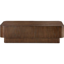 Meridian Oakmont Brown Coffee Table IMAGE 3
