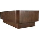 Meridian Oakmont Brown Coffee Table IMAGE 4