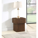 Meridian Oakmont Brown End Table IMAGE 2