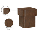 Meridian Oakmont Brown End Table IMAGE 7