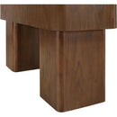 Meridian Oakmont Brown Console Table IMAGE 4