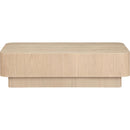 Meridian Oakmont Natural Coffee Table IMAGE 3