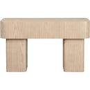 Meridian Oakmont Natural Console Table IMAGE 3