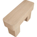Meridian Oakmont Natural Console Table IMAGE 5