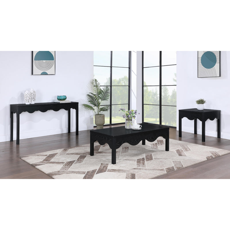 Meridian Fiora Black Coffee Table IMAGE 8