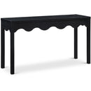 Meridian Fiora Black Console Table IMAGE 1