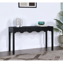 Meridian Fiora Black Console Table IMAGE 2
