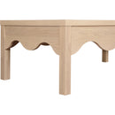 Meridian Fiora Natural Coffee Table IMAGE 4