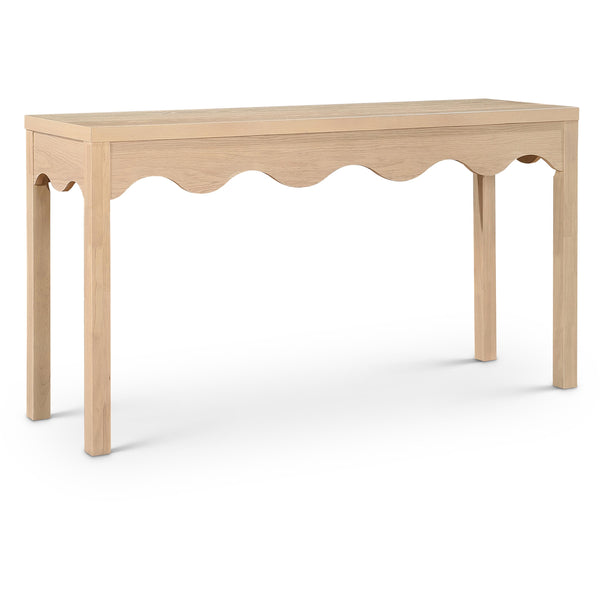 Meridian Fiora Natural Console Table IMAGE 1