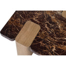 Meridian Ravenna Burgundy Coffee Table IMAGE 5