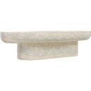 Meridian Tivoli Travertine Concrete Indoor/Outdoor Coffee Table IMAGE 4