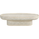 Meridian Tivoli Travertine Concrete Indoor/Outdoor Coffee Table IMAGE 5