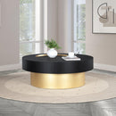 Meridian Makai Black Coffee Table IMAGE 2