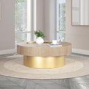 Meridian Makai Natural Coffee Table IMAGE 2