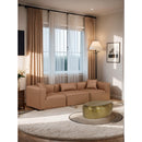 Meridian Capsule Gold Aluminum Coffee Table IMAGE 2