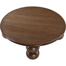  Meridian Kelvin Brown Solid Wood And Oak Veneer Coffee Table IMAGE 4