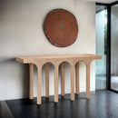 Meridian Westfield Natural Console Table IMAGE 2