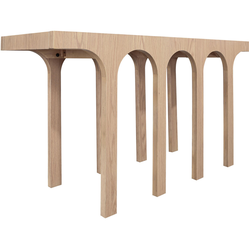 Meridian Westfield Natural Console Table IMAGE 4