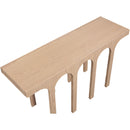 Meridian Westfield Natural Console Table IMAGE 5