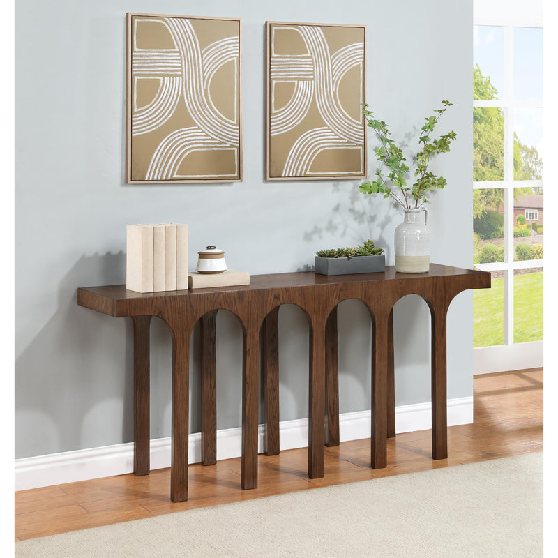 Meridian Westfield Brown Console Table IMAGE 2