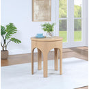 Meridian Westfield Natural End Table IMAGE 2