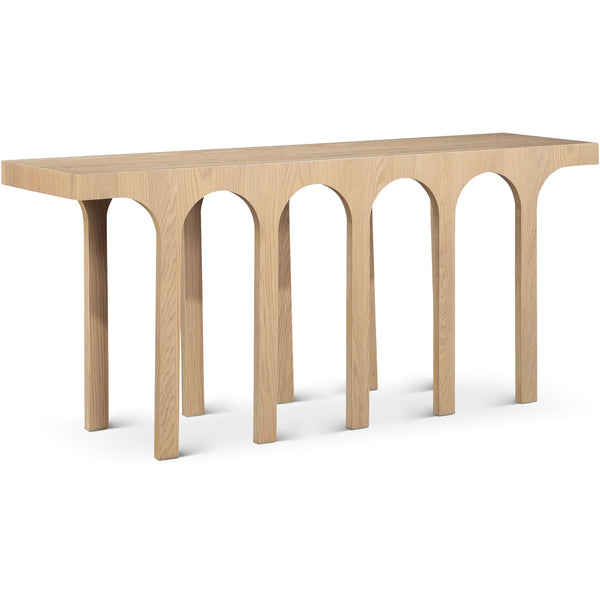 Meridian Westfield Natural Console Table IMAGE 1