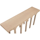 Meridian Westfield Natural Console Table IMAGE 5