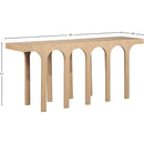 Meridian Westfield Natural Console Table IMAGE 6
